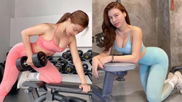 Em tập gym nên vú nở mông to săn chắc QuatVNClub HOT